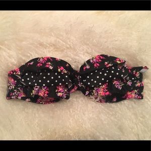 Victoria's Secret strapless push up swimsuit