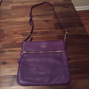 Purple Kate Spade Crossbody - excellent condition.