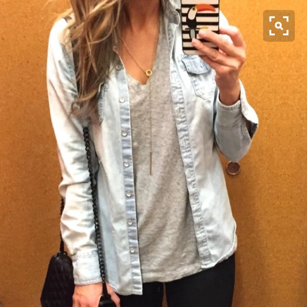 Light denim shirt
