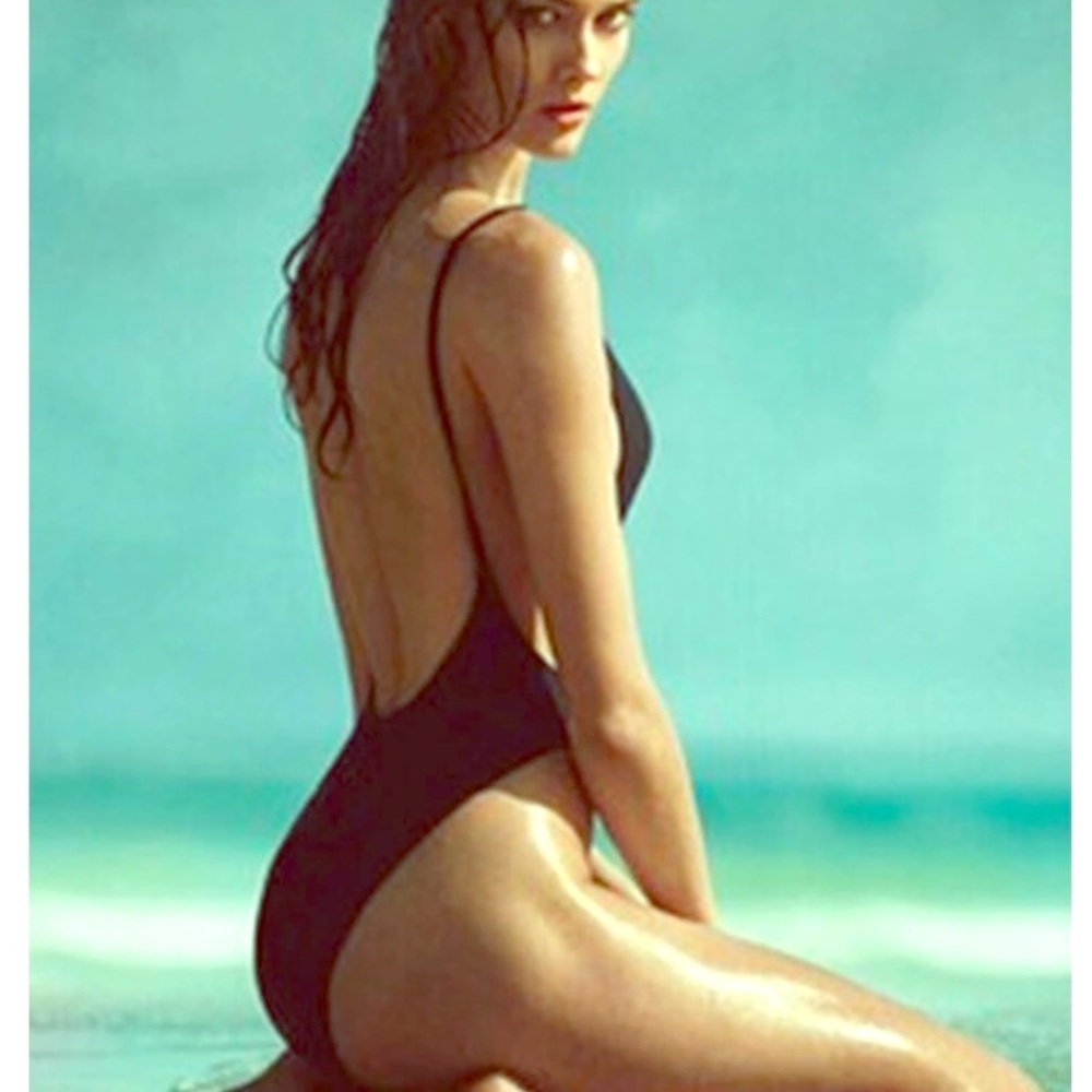 Swimwear one piece black never used size S-M