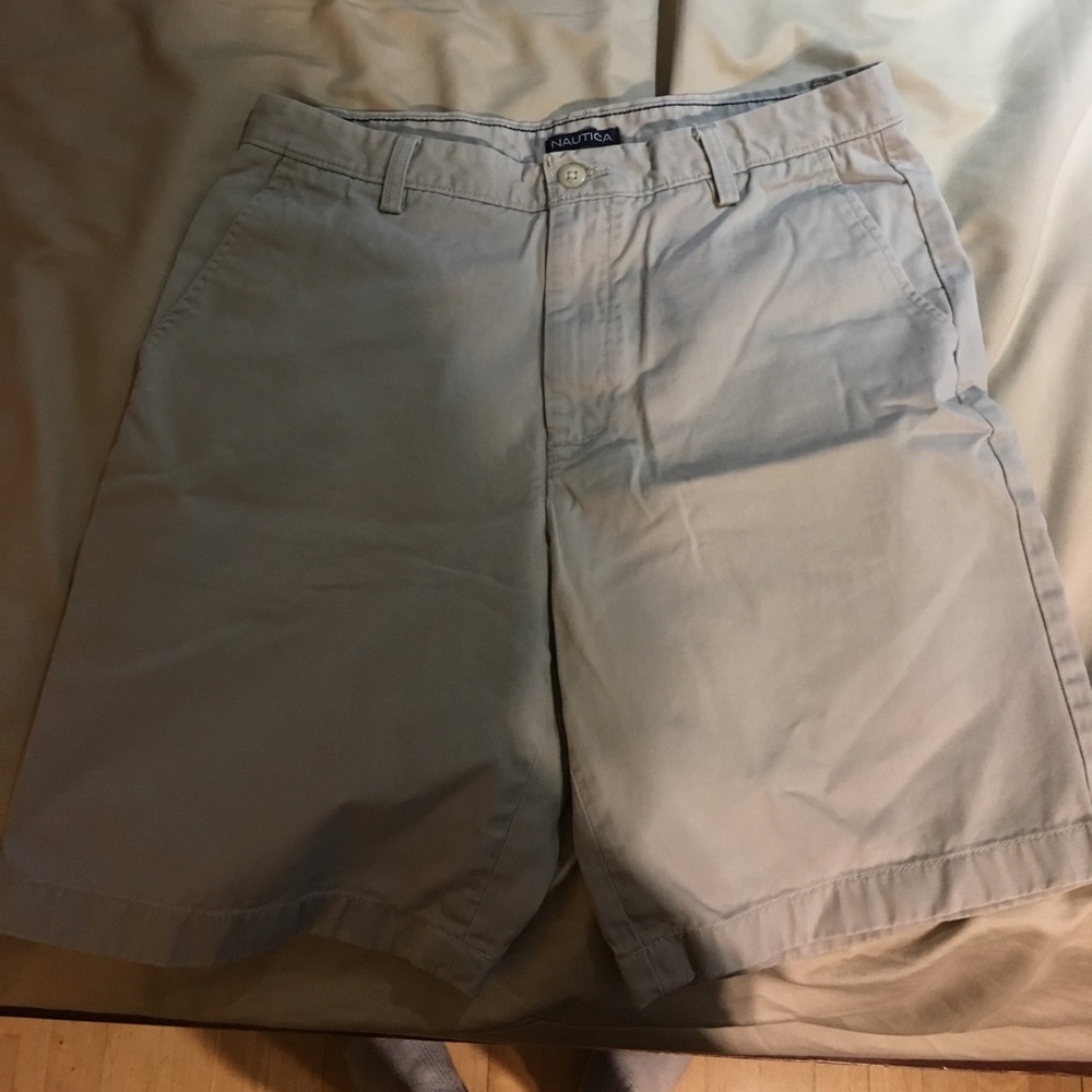 Nautica Khaki Polo Shorts