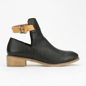 Urban Outfitters two-tone leather boots