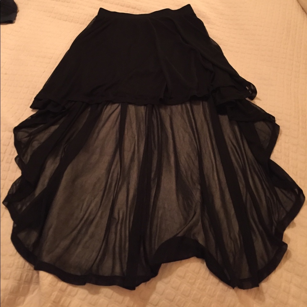 H&M high-low skirt