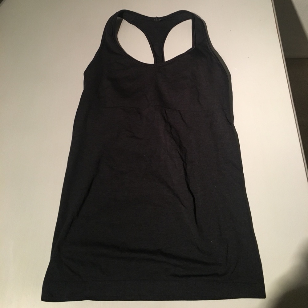 Lulu lemon black tank top Size 8
