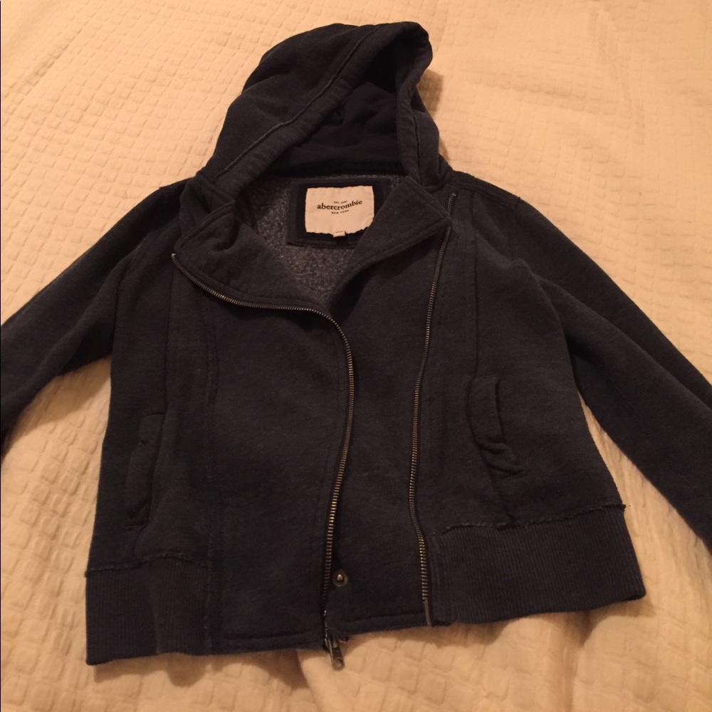 Abercrombie pea coat/sweatshirt