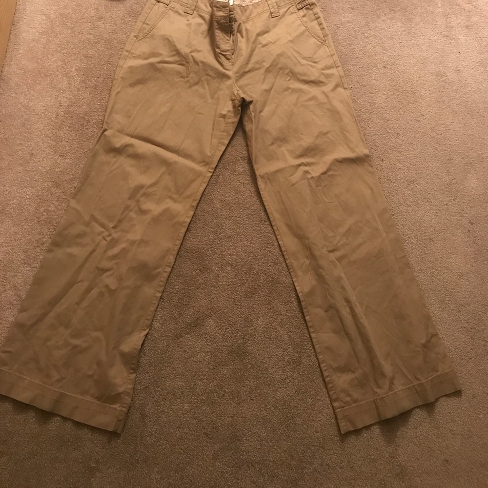 Tan Pants Suit
