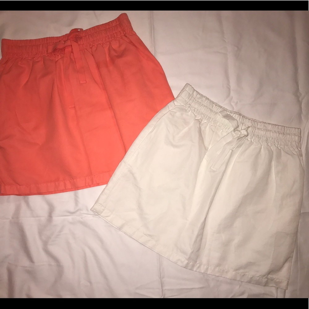 J. Crew Linen Skirt with Elastic Waist and Tie