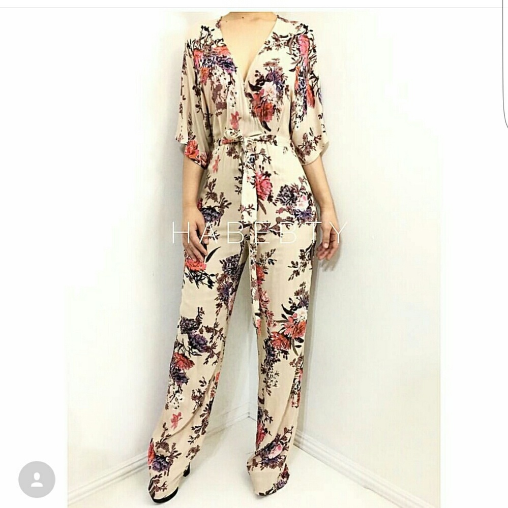 Floral Jumpsuit