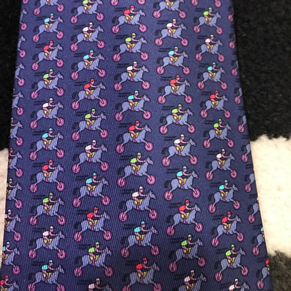 3 Ties Hermes 100% soie Made in France - Picture 2 of 4