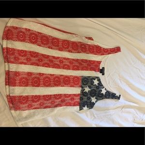 American Flag Tank Top