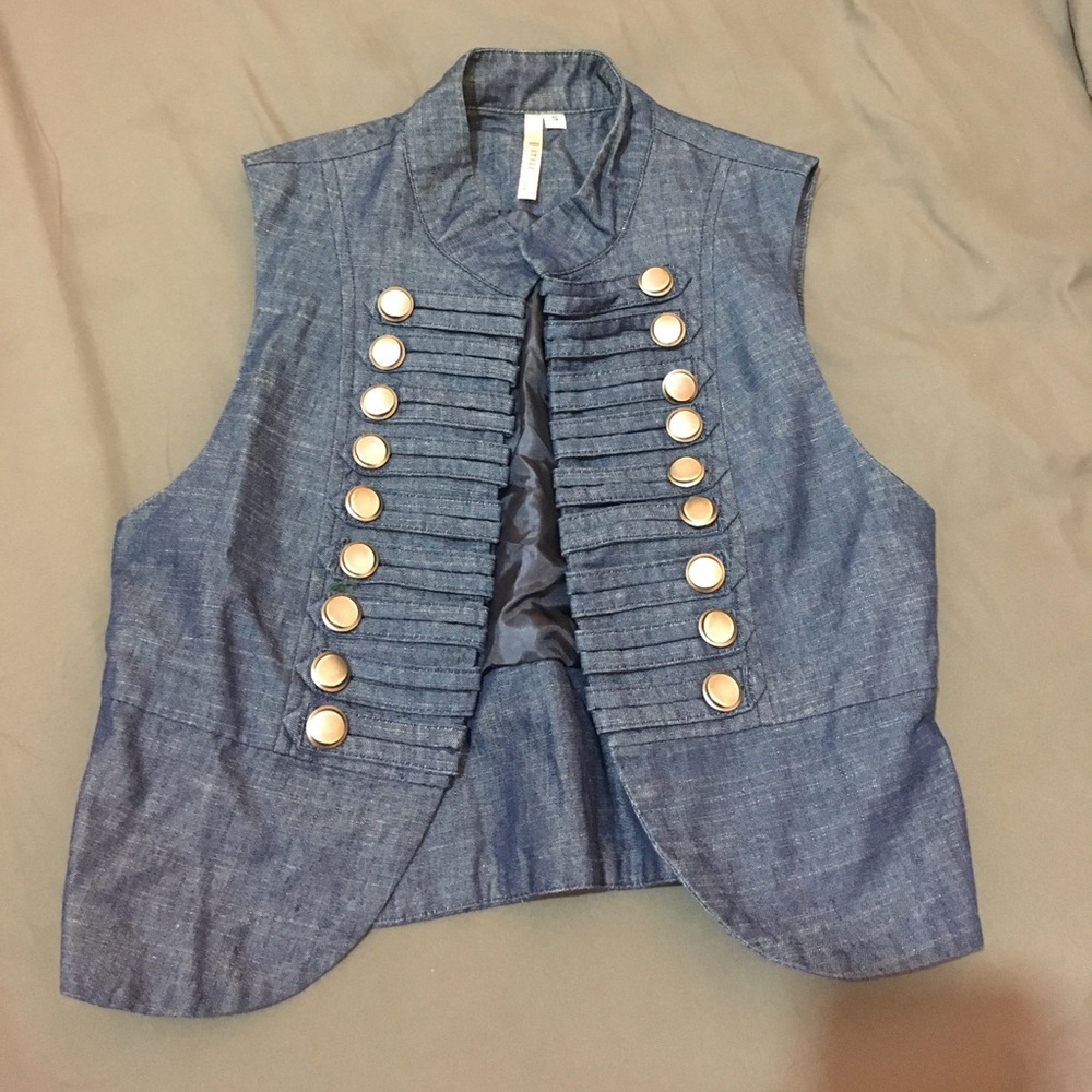 Denim vest