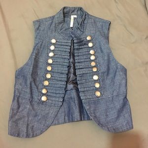 Denim vest
