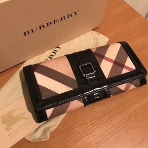 BURBERRY Supernova Black Continental Wallet