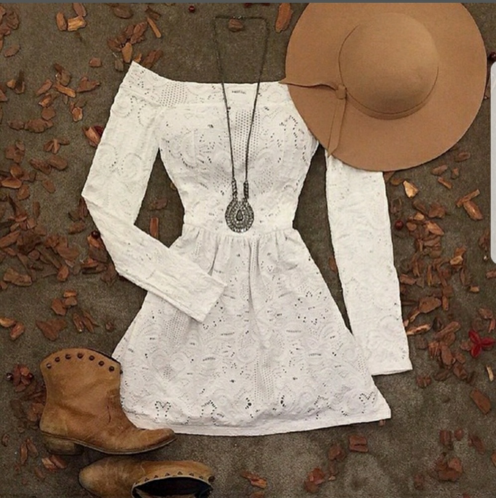 Cocktail Party Mini White Dress