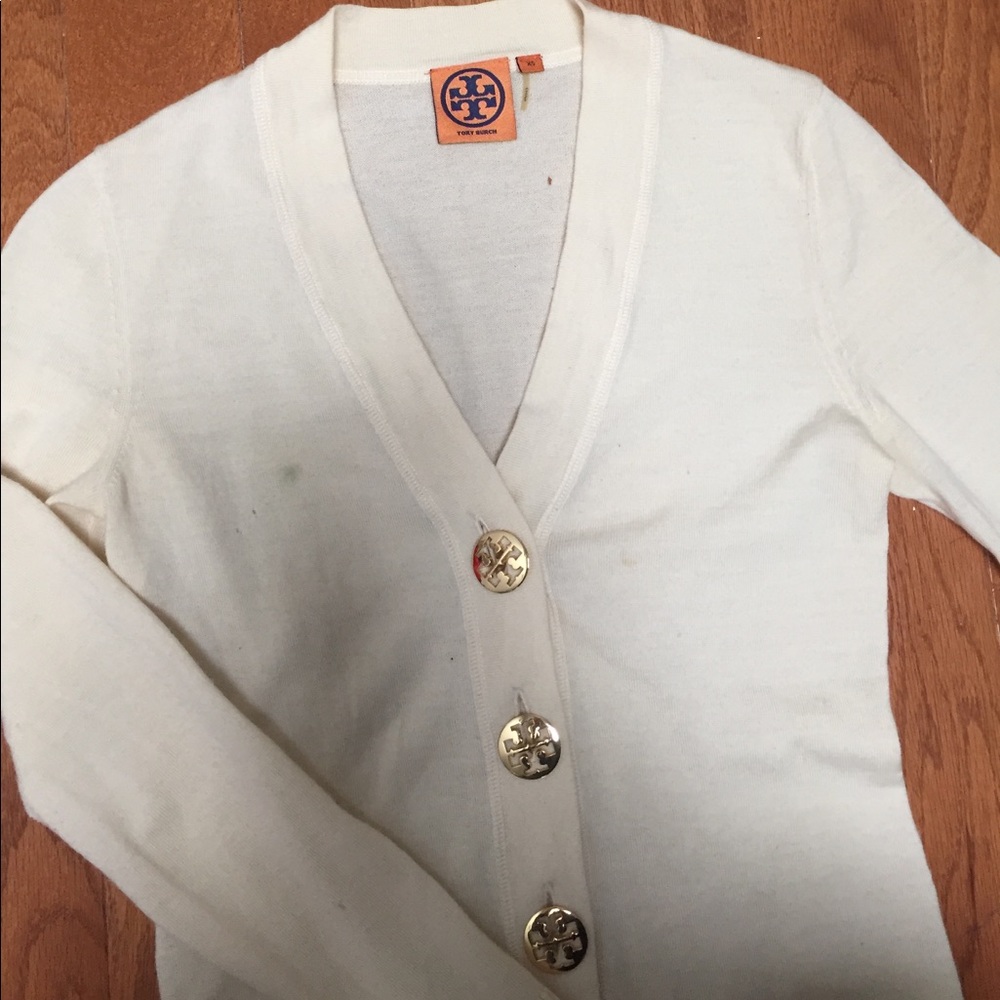TORY BURCH Signature Cardigan Buttons