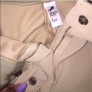 American Apparel Tan Riding Pants