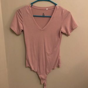 Blush bodysuit