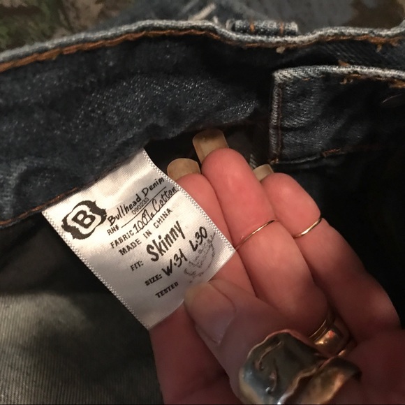 Bullhead Denim* high waist distressed cutoffs, s31 - Picture 3 of 5