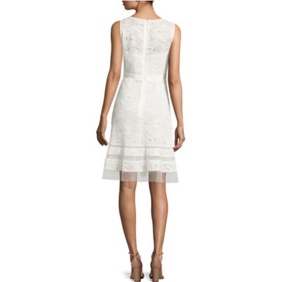 BCBG Lace White Dress - Picture 2 of 5