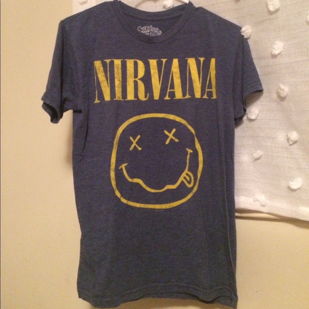Blue Classic Nirvana Tshirt