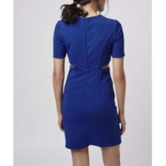 Topshop Dresses - *Brand NEW* Topshop blue split front dress Topshop Dresses - *Brand NEW* Topshop blue split front dress