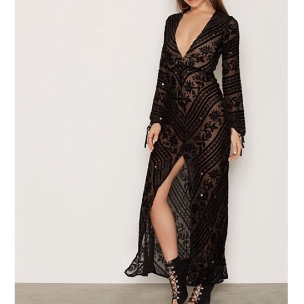 ISO For Love & Lemons J'Adore Maxi Dress Sz S