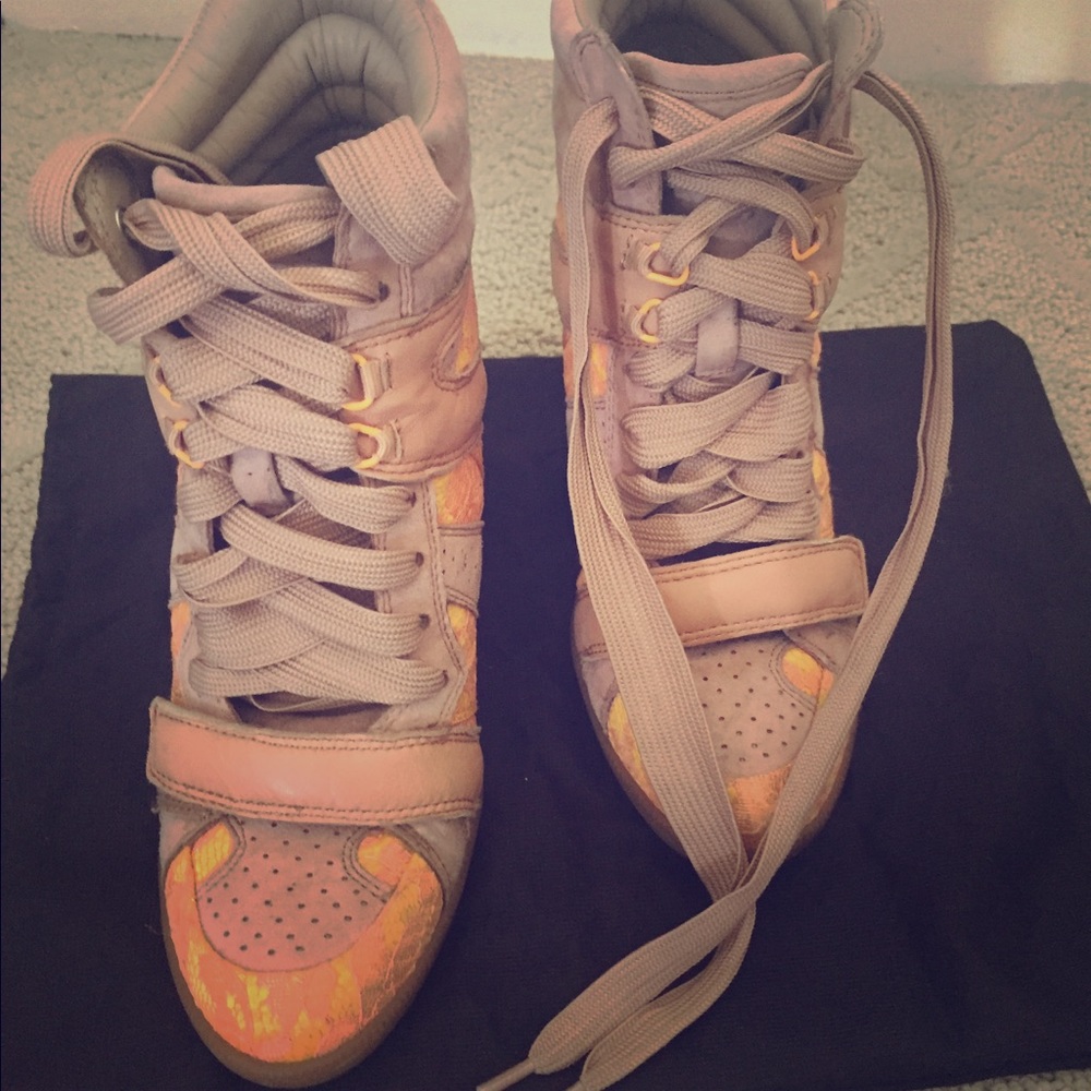 Rachel Roy wedge sneakers