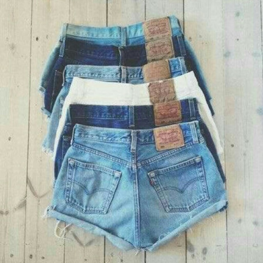 Custom vintage Levi's hi cut shorts made to order - Picture 1 of 5