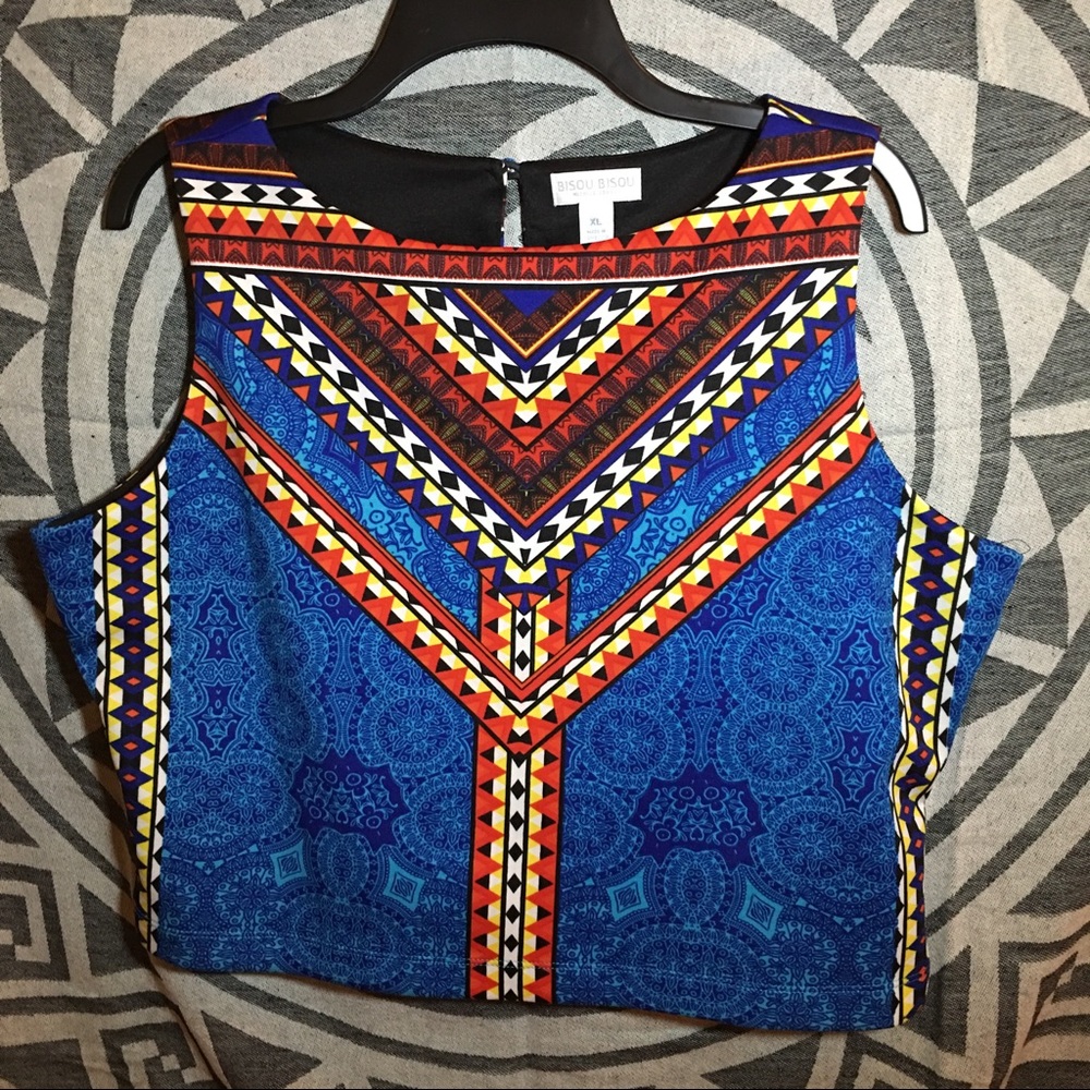 Colorful Crop Top