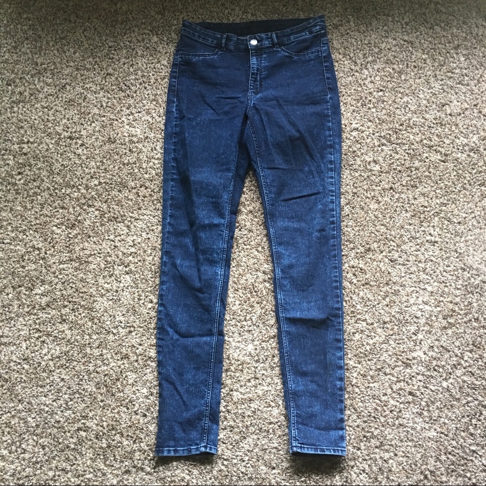 HIGH WAISTED SKINNY JEANS