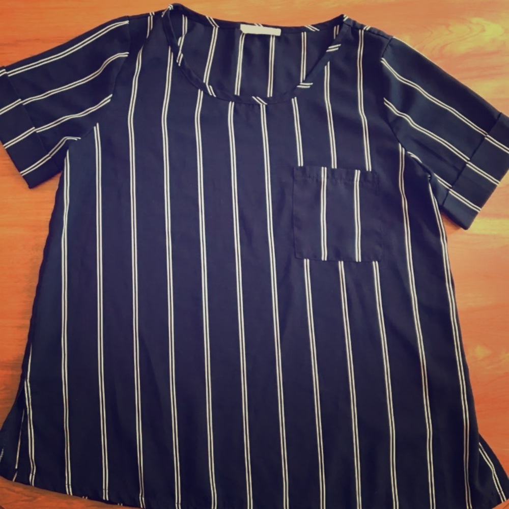 Rokoko by Dazz black and white women's top