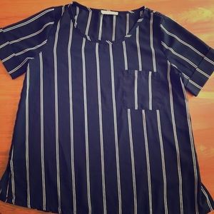 Rokoko by Dazz black and white women's top