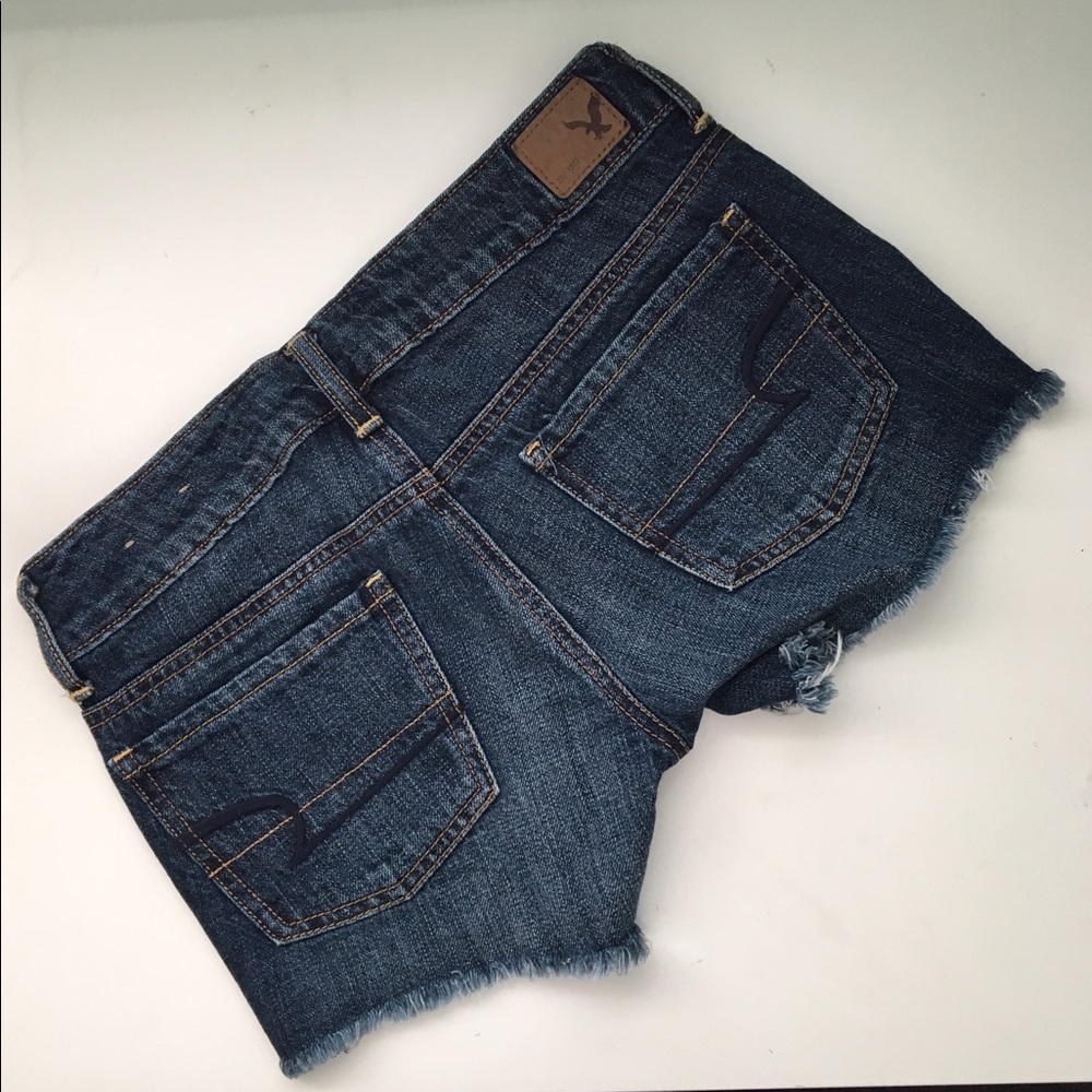 American Eagle Floral Denim Shorts - Picture 2 of 5
