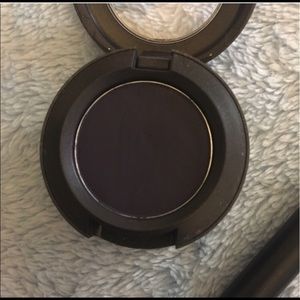 Mac Blu noir eyeshadow. Used