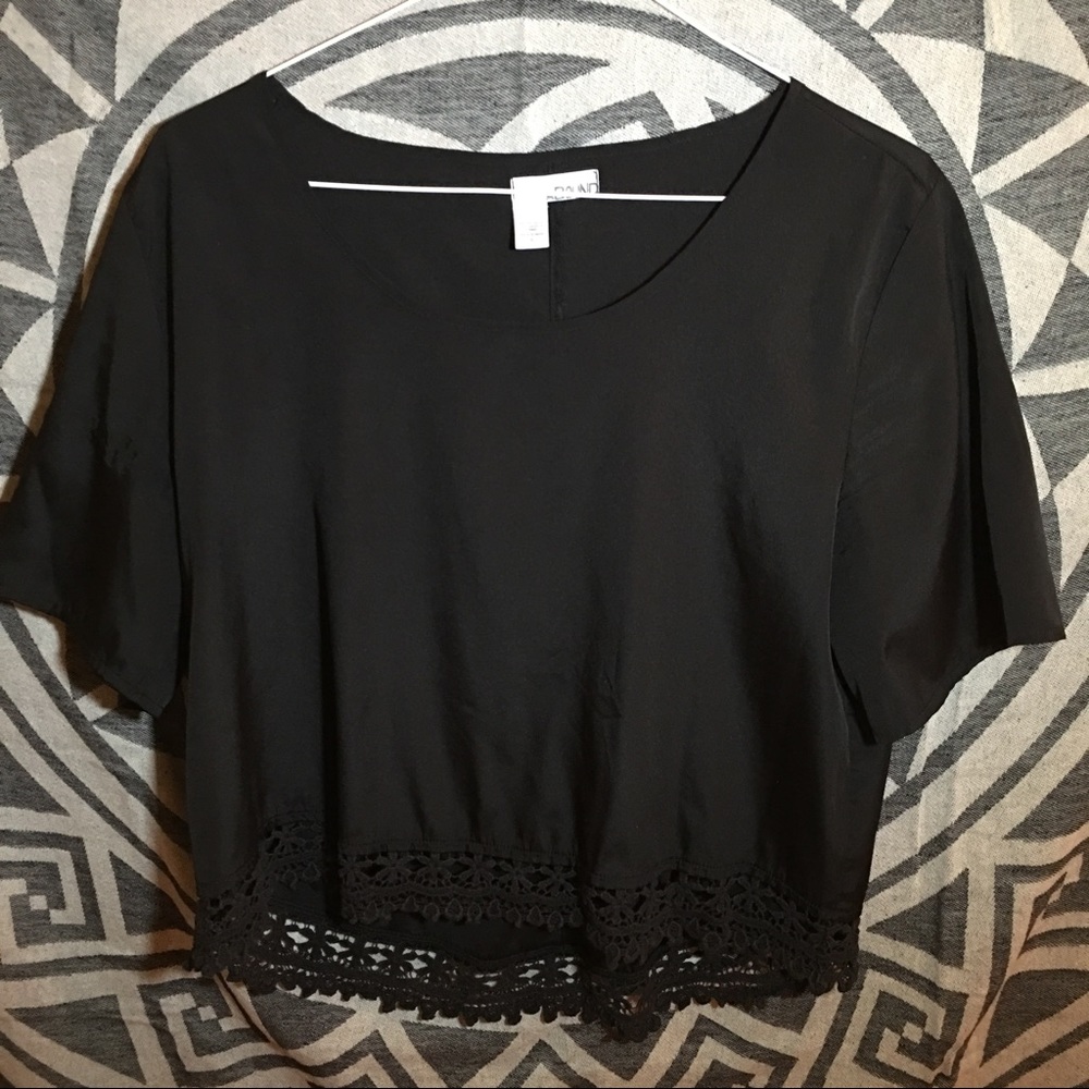 Black Crop Top