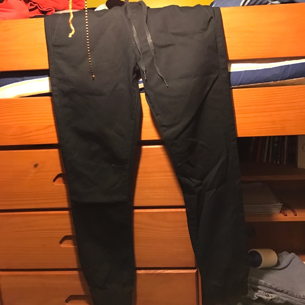 Black Men's Joggers