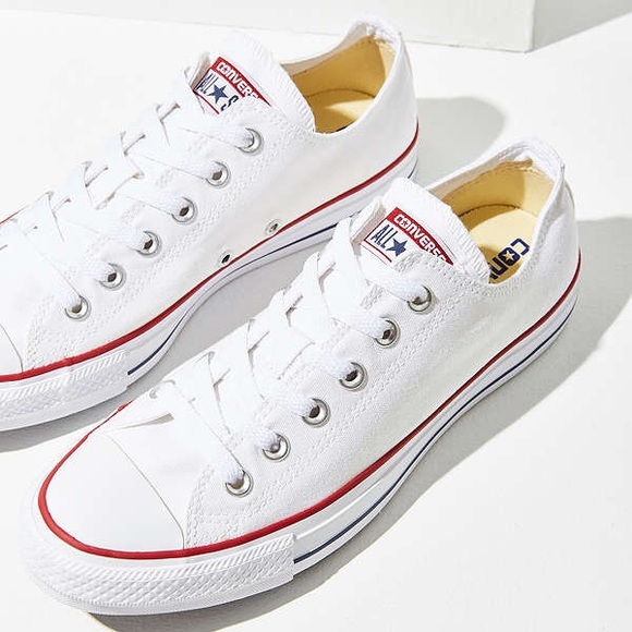 Converse Shoes - Low Top White Converse