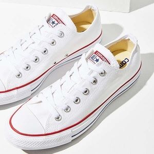Low Top White Converse