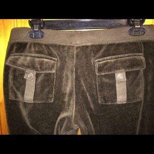 Juicy Couture Chocolate Velour Pants