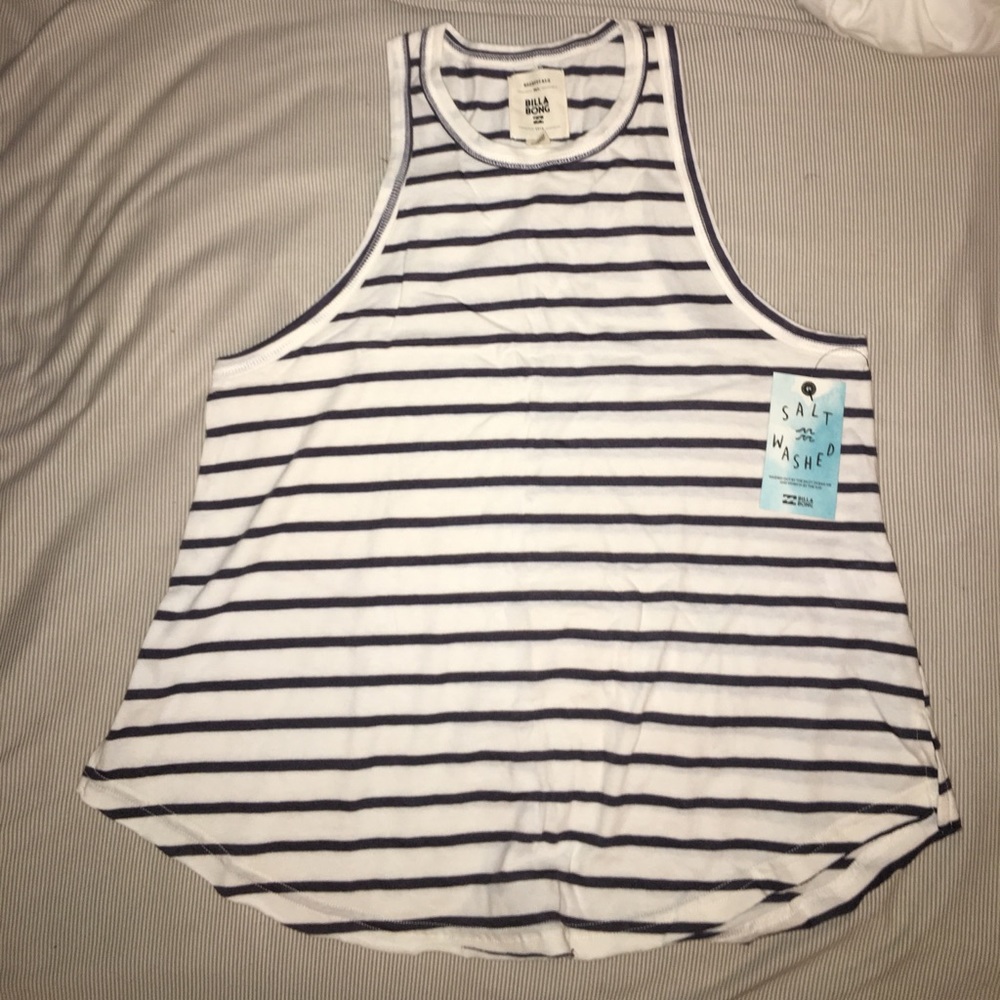 Billabong striped tank top