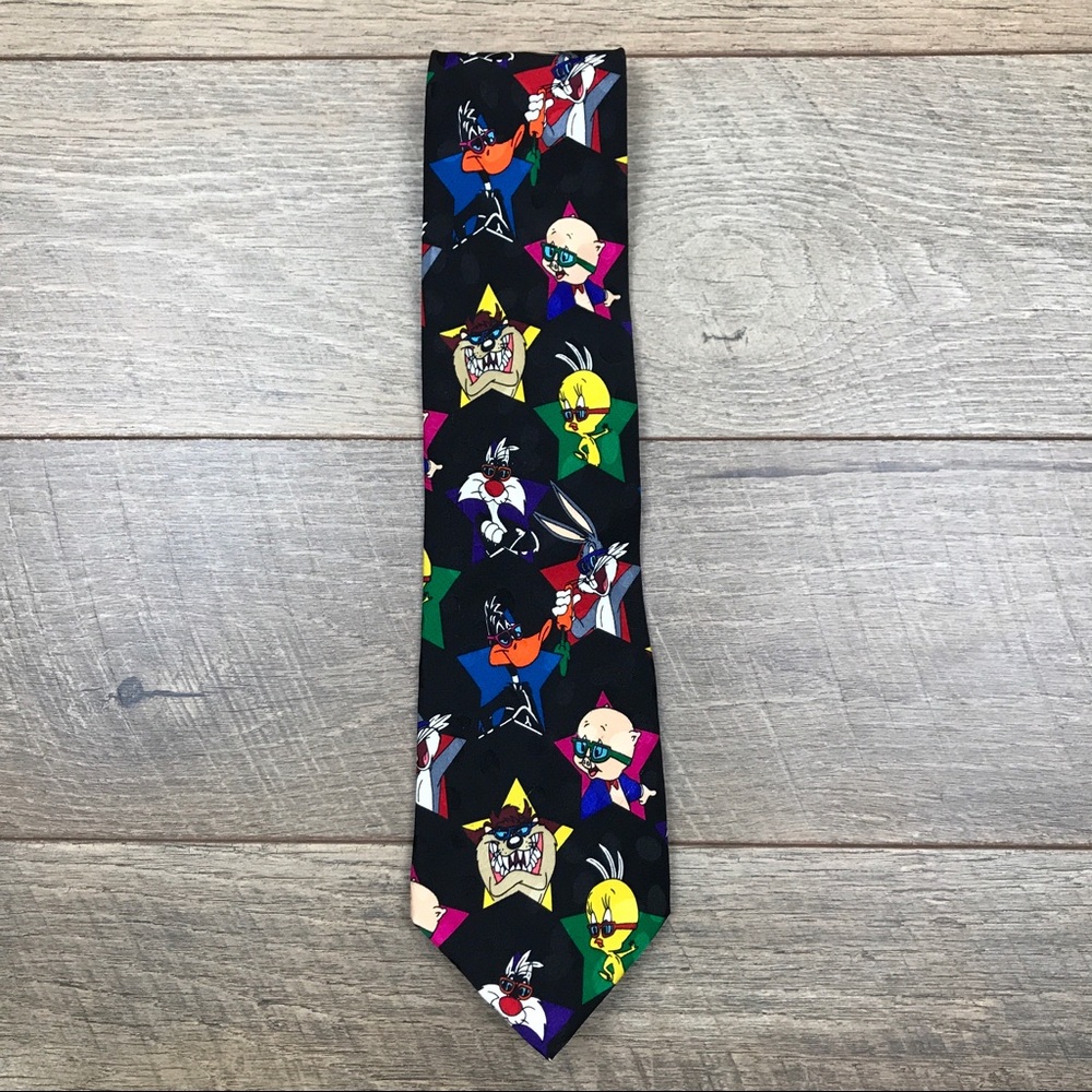 Looney Tunes Mania Silk Neck Tie