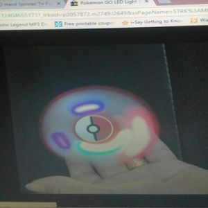 1 for 5 Led Pokemon fidget spinner 's