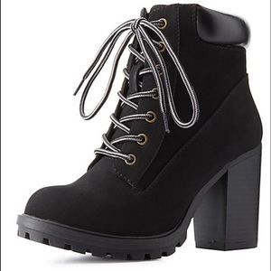 Lace Up Combat Boots