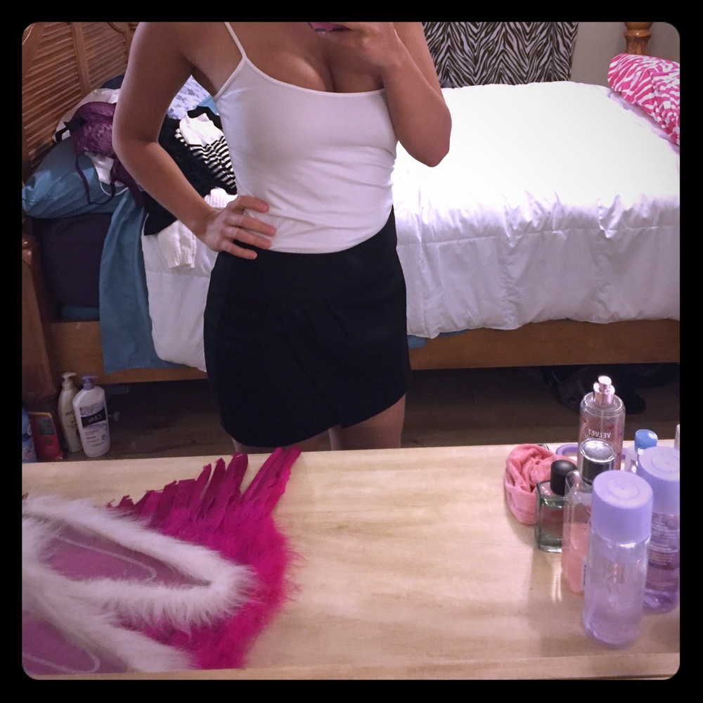Express Black Skirt