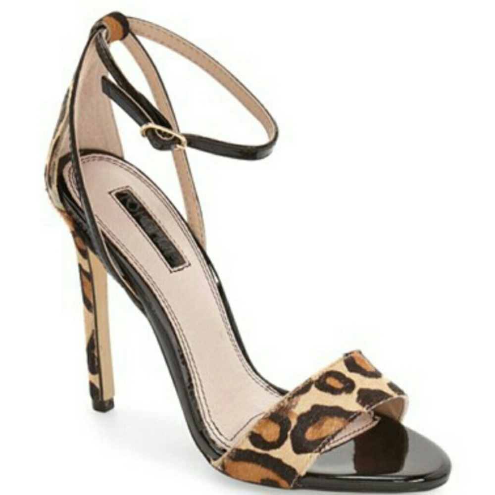 Topshop Raphael Calf Hair Sandals