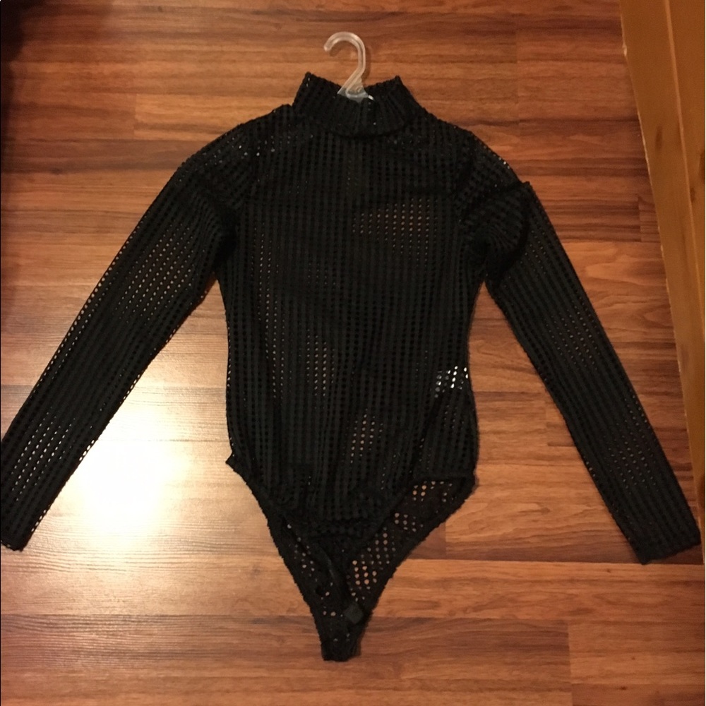 Mesh Black Bodysuit