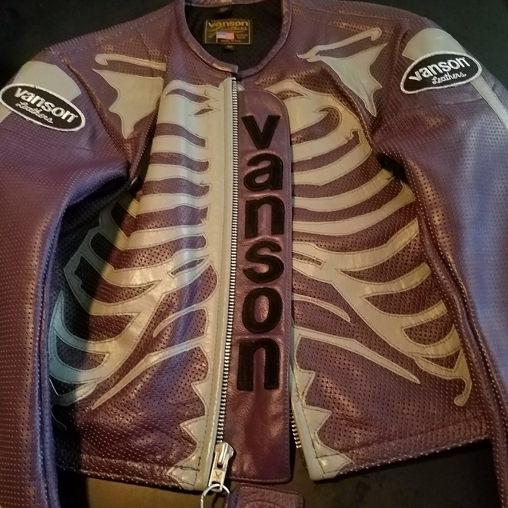 Custom Vanson Bones Jacket