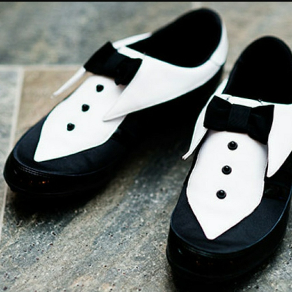 Jeremy Scott Adidas Arrow Tuxedo Shoes