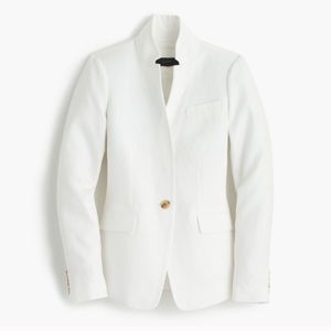 J Crew Regent Blazer White Linen!