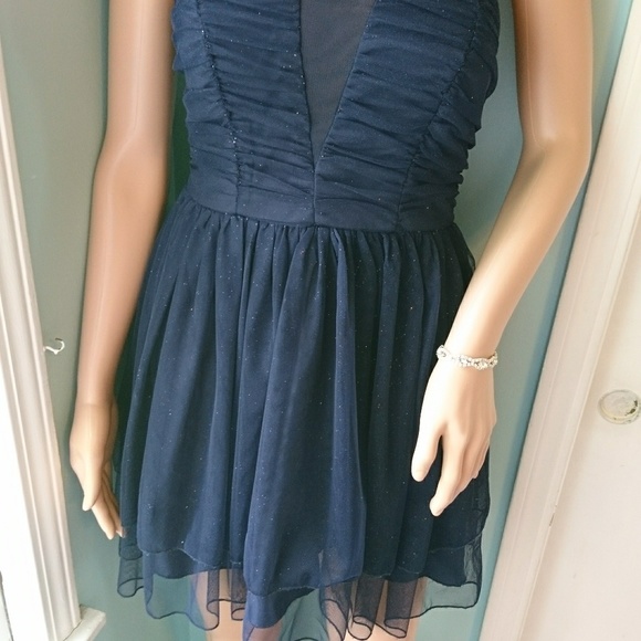 Speechless navy dress size 3 - Picture 2 of 4